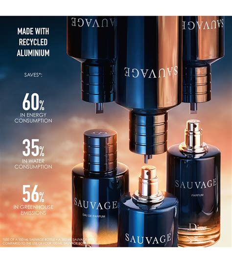 sauvage refill bottle